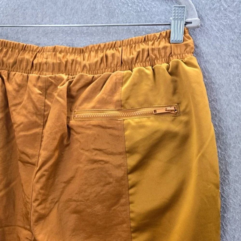 Air Jordan Men Activewear Pants Medium Orange‎ Colorblock Jogger Flight Colorful
